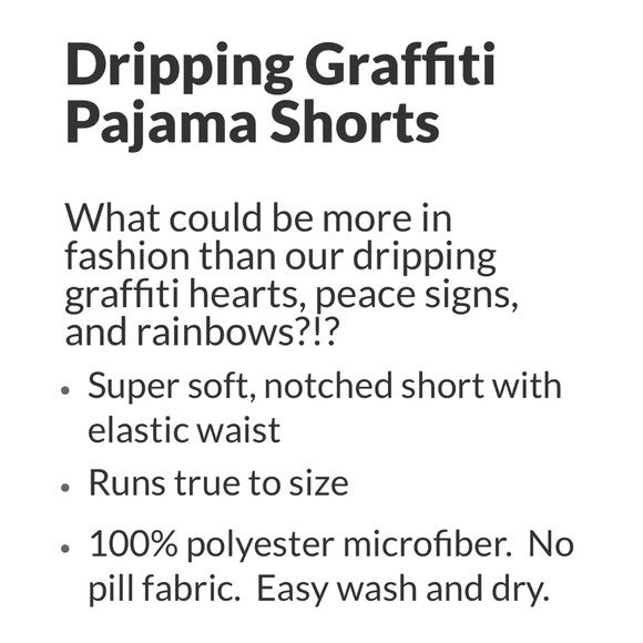 MADE WITH LOVE AND KISSES shorts - Picture 5 of 5